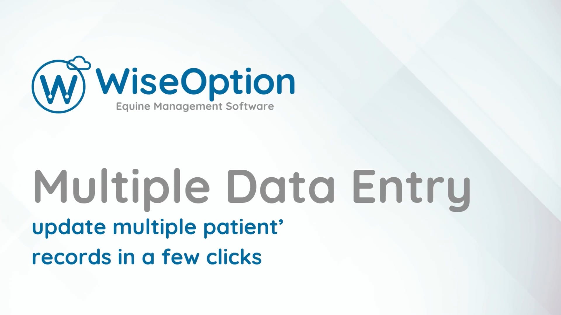 Multiple Data Entry
